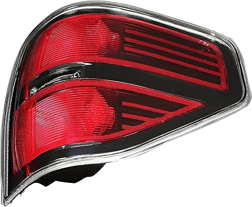 Miniatura 4 de KUAFU Lámpara de freno de luz trasera compatible con Ford F-150 F150 2009-2014 Reemplazo para FO2819148 FO2819143 carcasa negra, lente transparente