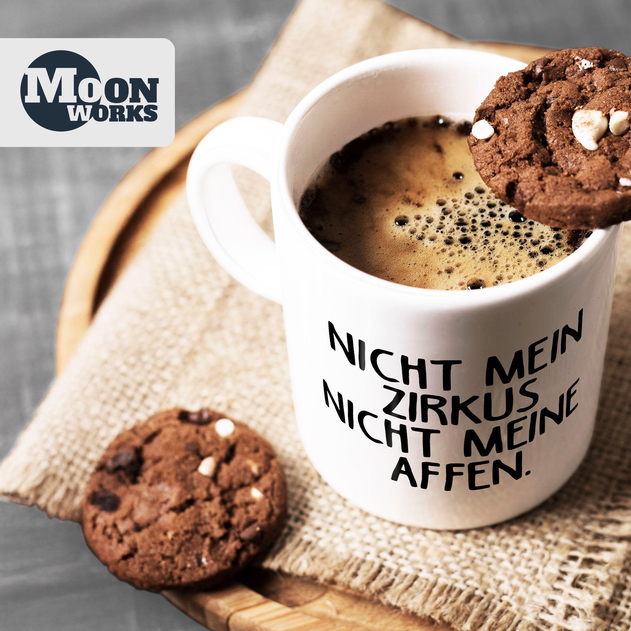 Tassenbrennerei Tasse Mit Spruch Ich Meins Nicht Böse Aber Ich Mag Dich Wirklich Nicht - Pure Statement - Büro Kaffeetasse Lustig Für Die Arbeit, Kollegin