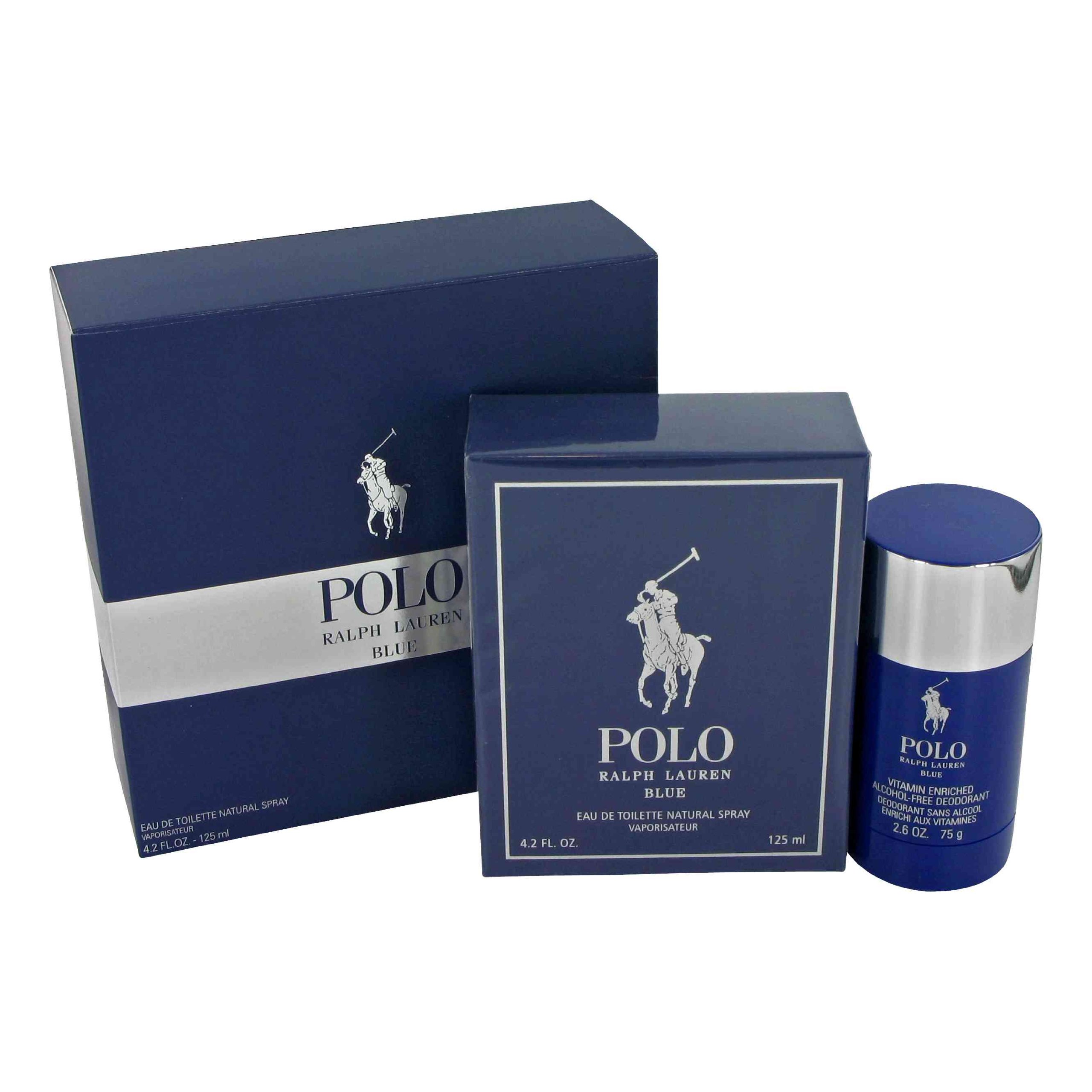Ralph Lauren Polo Blue Gift Set By For Men - Eau De Toilette: Buy Online At  Best Price In Uae - Amazon.ae