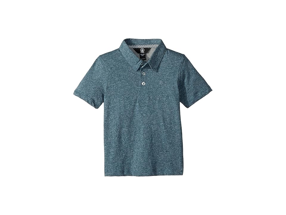 

Volcom Kids Wowzer Polo Top (Toddler/Little Kids) (Navy Green) Boy's Short Sleeve Pullover