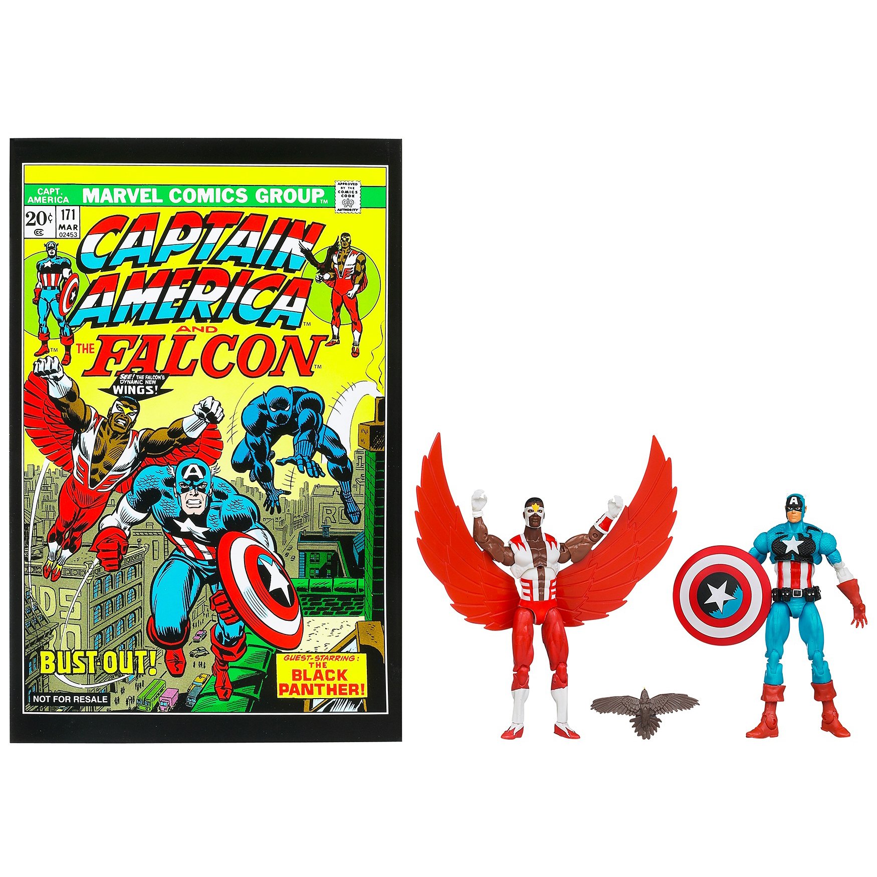 Amazon.com: Captain America & Falcon - #171 Comic Book Action