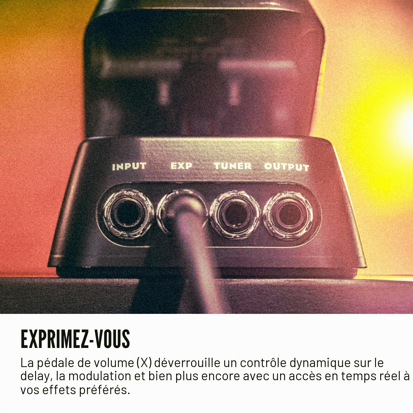 JIM DUNLOP - DVP4 - Pédale Volume (X) Mini volume/expression