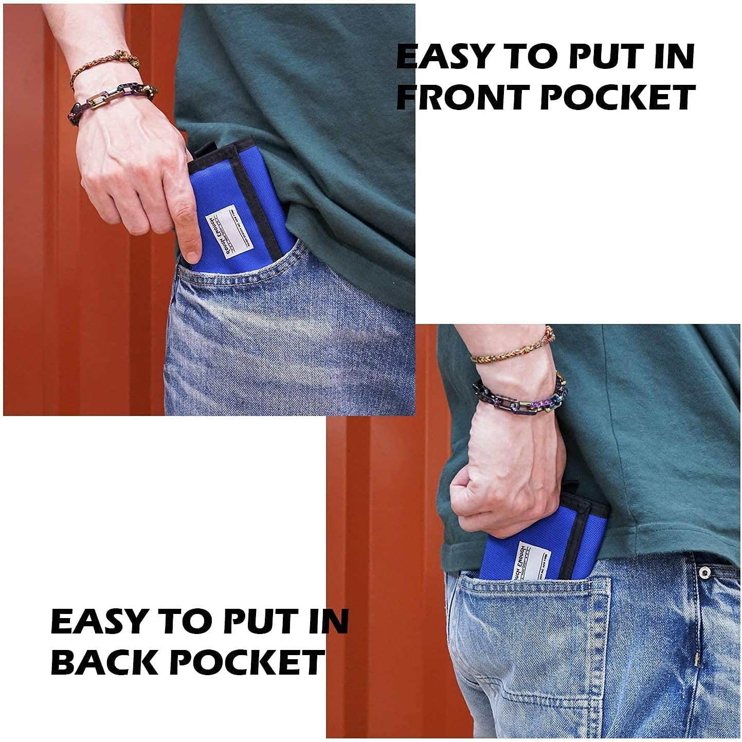 Rough Enough Blue Kids Wallets for Teen Boys with Keychain Gifts : Clothing, Shoes & Jewelry