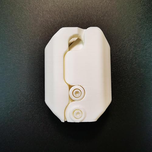 Miniatura 3 de Cuchillo de gravedad impreso en 3D, juguete para ansiedad, cuchillo de nabo, mini juguetes para ansiedad para adultos y adolescentes (blanco)