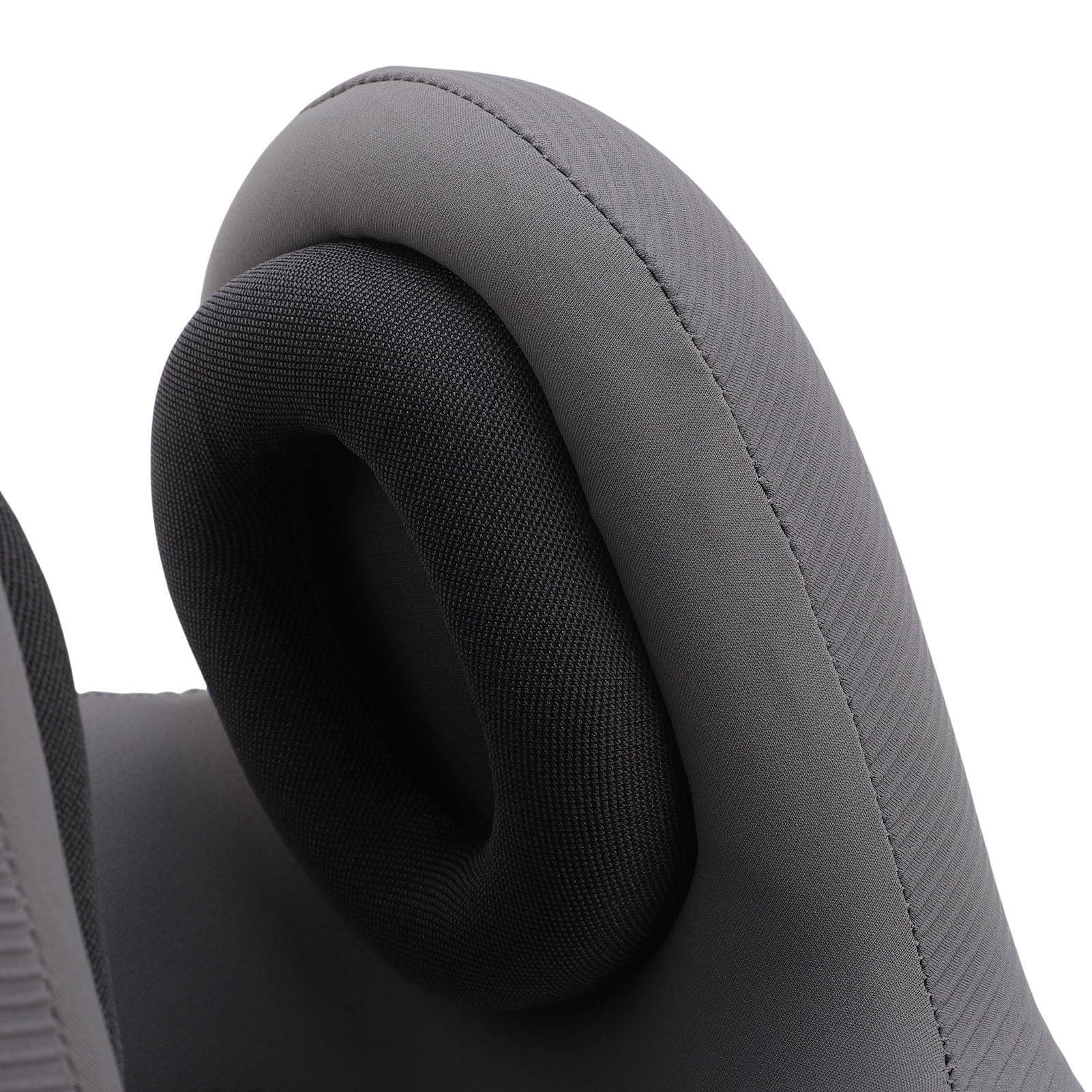 Almohada de Viaje para el Cuello con Orejeras con Cancelación de Ruido y Espuma Viscoelástica para Avión, Tren o Uso Doméstico