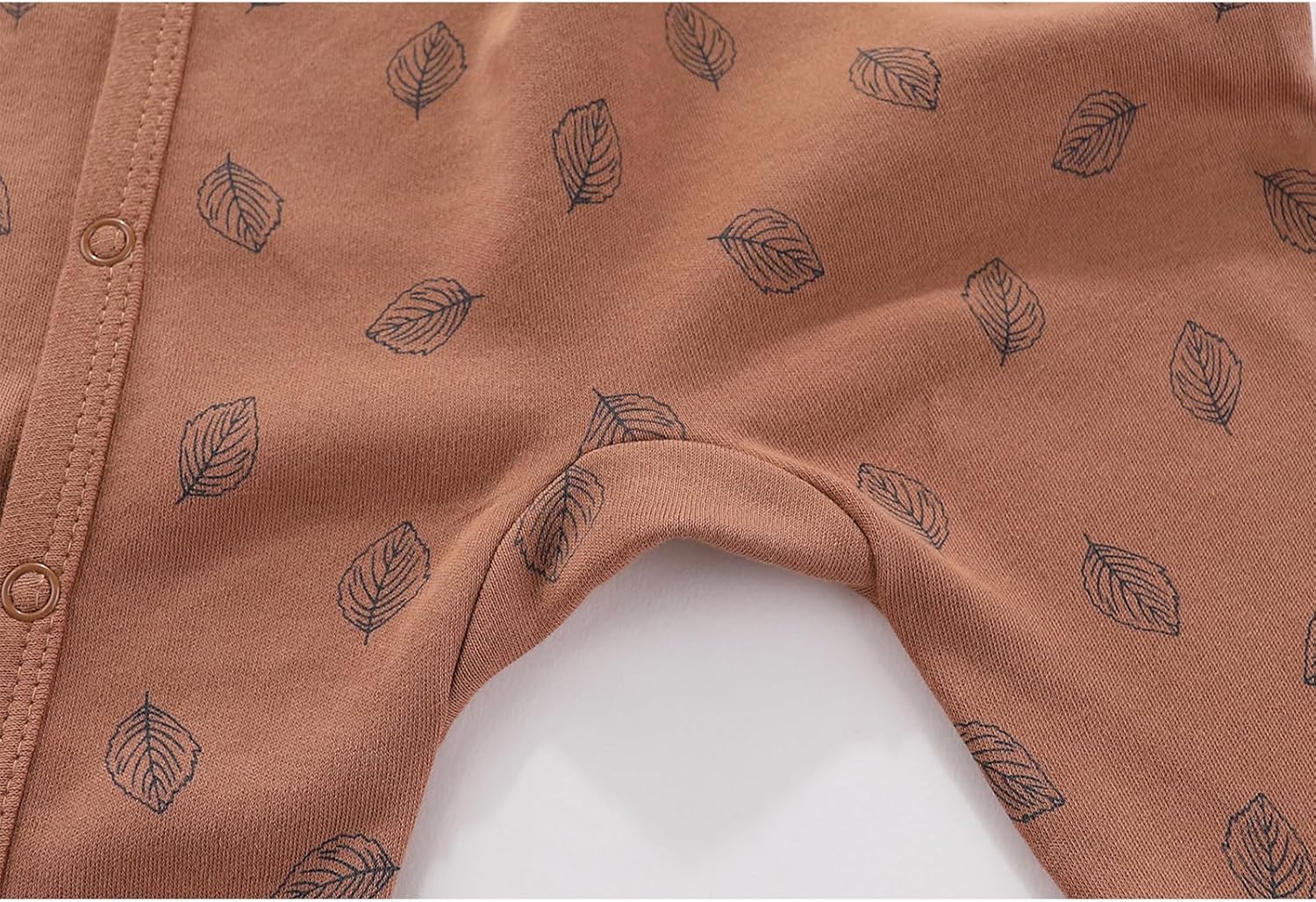 Unisex Baby Boy Girl Footies Rompers Cotton Long Sleeve 3 Pack Infant Jumpsuits 0-12Months Babies' Outfits - Image 8