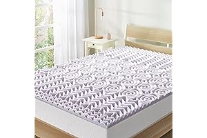Mellow 1.5 Inch 5-Zone Memory Foam Mattress Topper: Your Personal Cloud