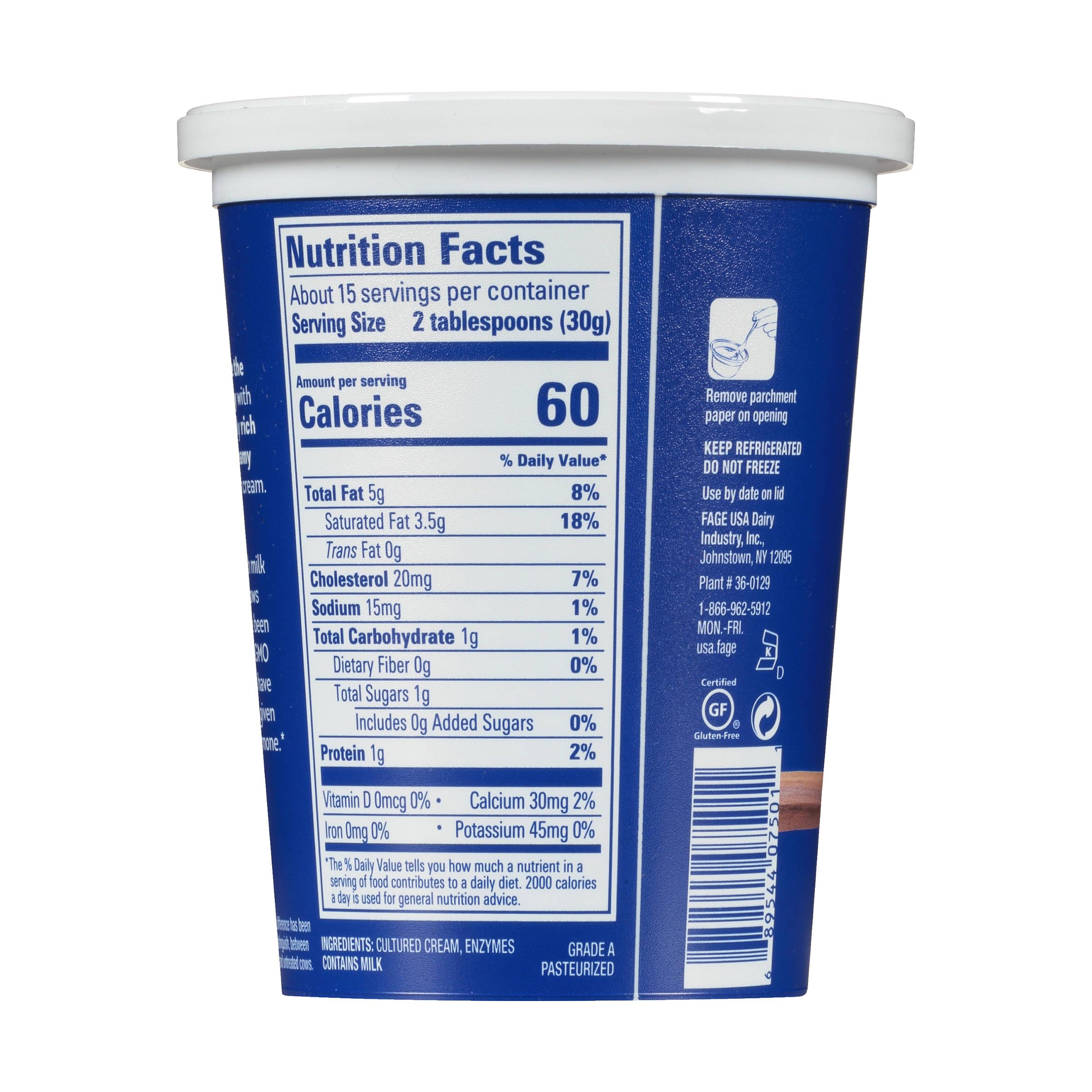 Fage Sour Cream 16 Oz — view 3