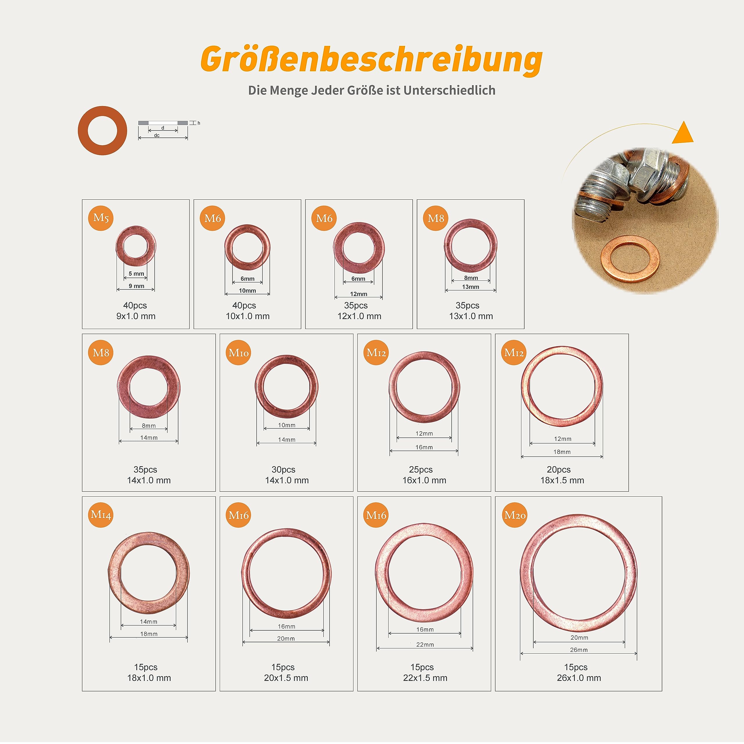 FUSO MISURA ANELLI IN ALLUMINIO Bergeon - Foto 5