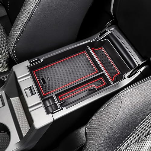 EDBETOS Organizador de consola central compatible con Subaru Crosstrek e Impreza 2024, accesorios de plástico ABS, caja de reposabrazos, bandeja de