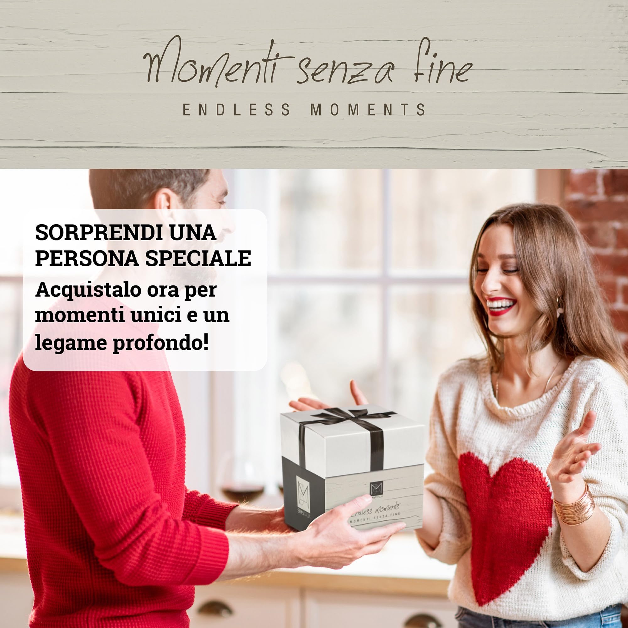 SIMAITALIA Kit Calco Mani Coppia Completo con Video Guida ed Ebook - Stampo 3D in Gesso e Alginato