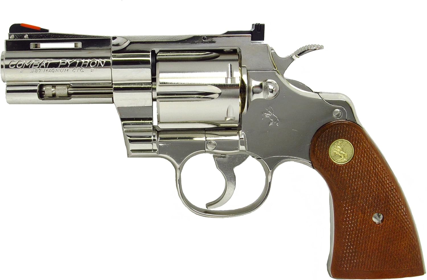 Amazon Co Jp タナカ コルトパイソン 357magnum 3inch R Model Nickel Finish Gas Gun 18歳以上ガスリボルバー ホビー 通販