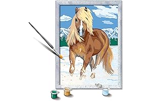 Ravensburger CreArt: The Palatial Horse Painting Kit