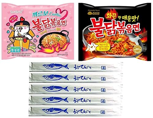 Samyang picante Ramen Combo de pollo