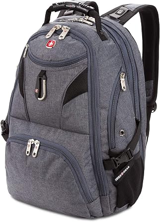 SwissGear 5977 ScanSmart TSA Friendly Laptop Backpack, Fits Most 17 Inch Laptops and