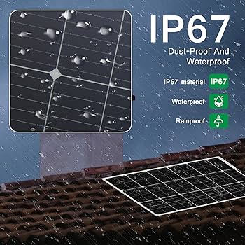 Amazon | ソーラーパネル 100W 12V 単結晶 フレキシブル 太陽光