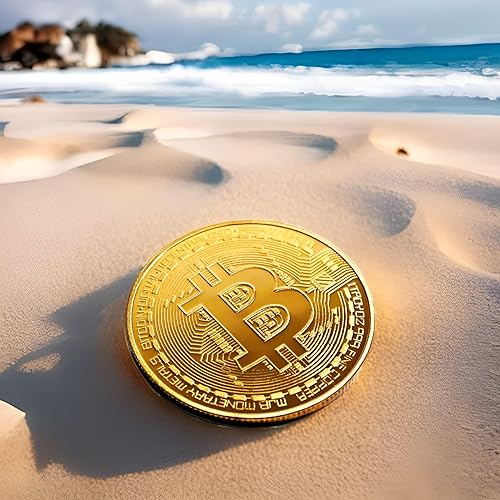 Miniatura 7 de Edición coleccionista Bitcoin Coin  Cryptocurrency conmemorativa coleccionable en vitrina protectora de acrílico  Perfecto para entusiastas de las