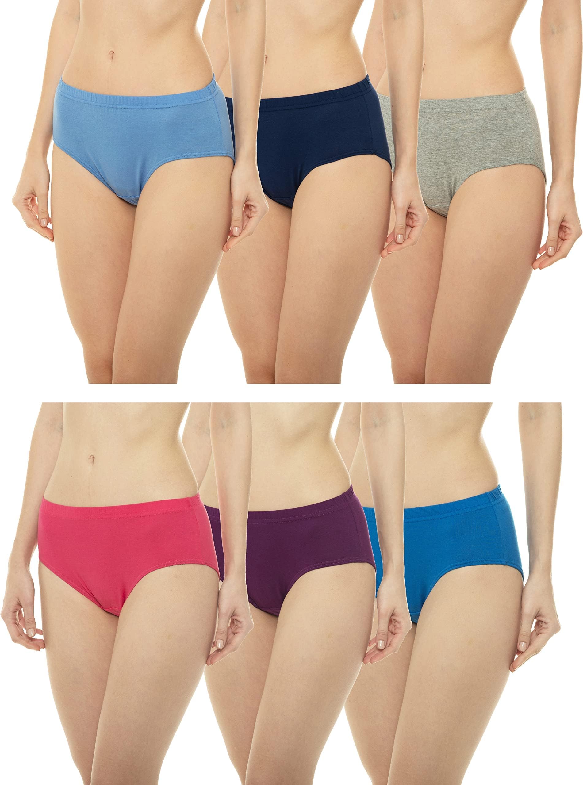 Women's Cotton Regular Solid Hipster Panties-image-33
