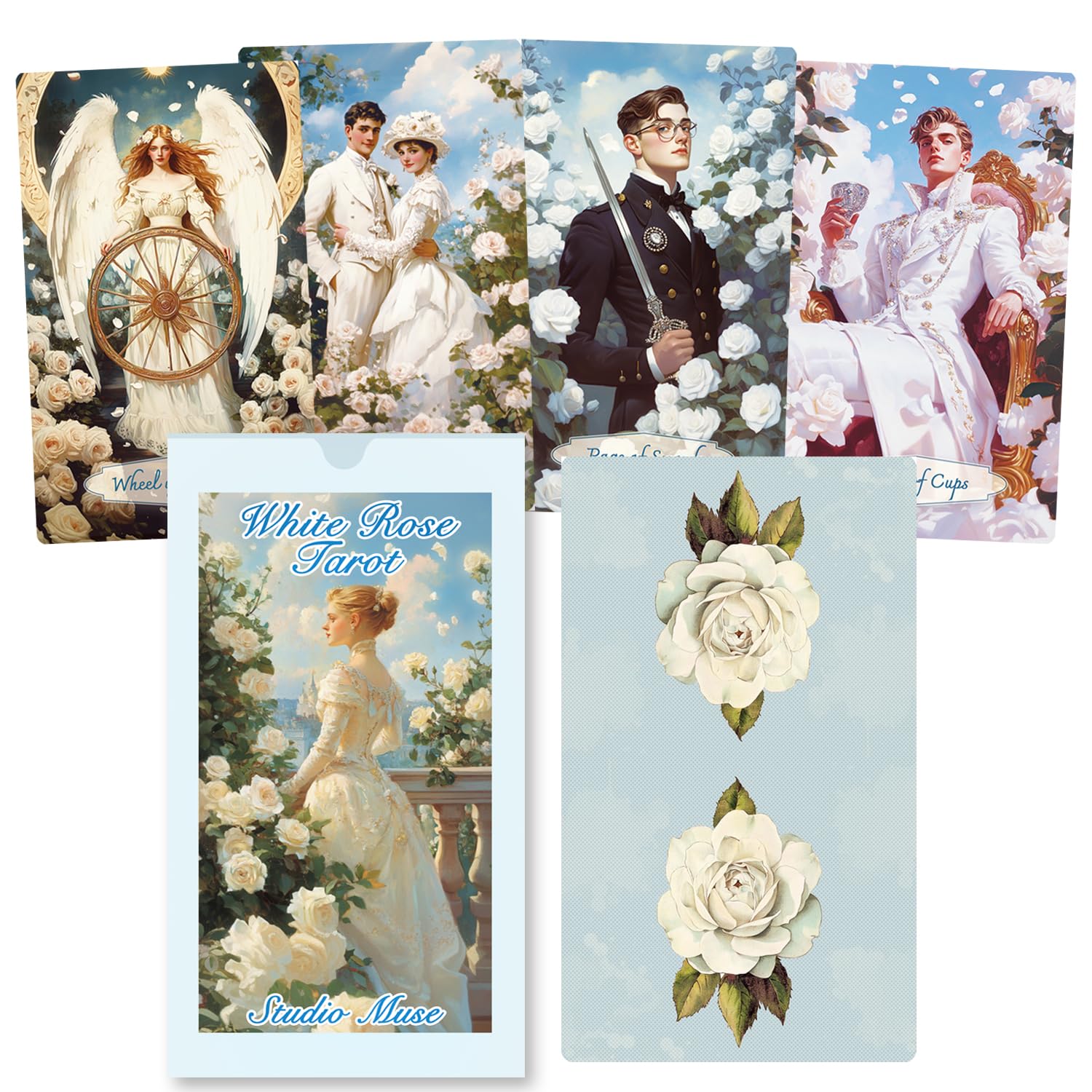 Amazon.co.jp: 【正規輸入・少部数】White Rose Tarot ホワイトローズ