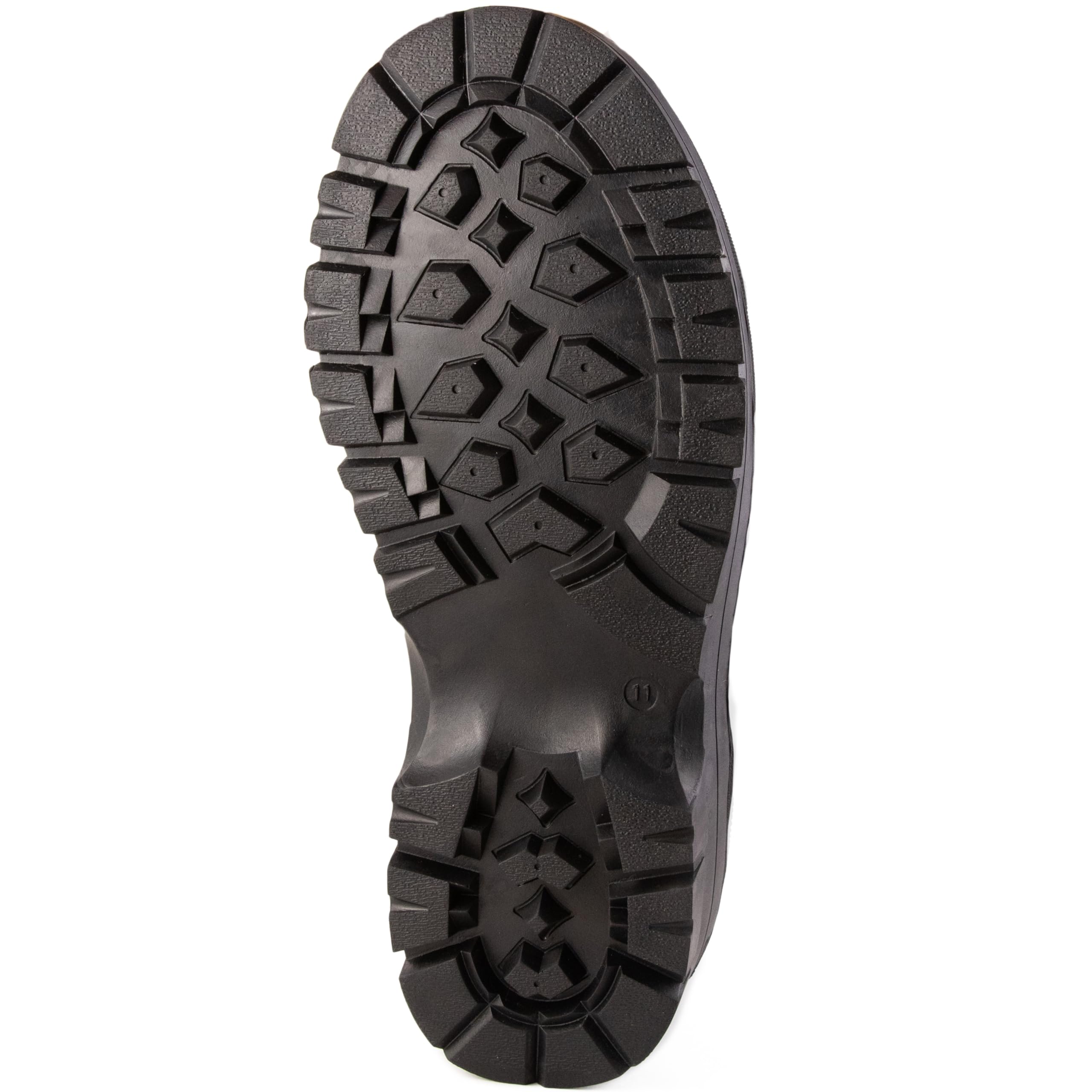 Savage Island Arran Bottes de Pluie Courtes en Néoprène pour Homme – Isolantes et Chaudes, Noir et Vert