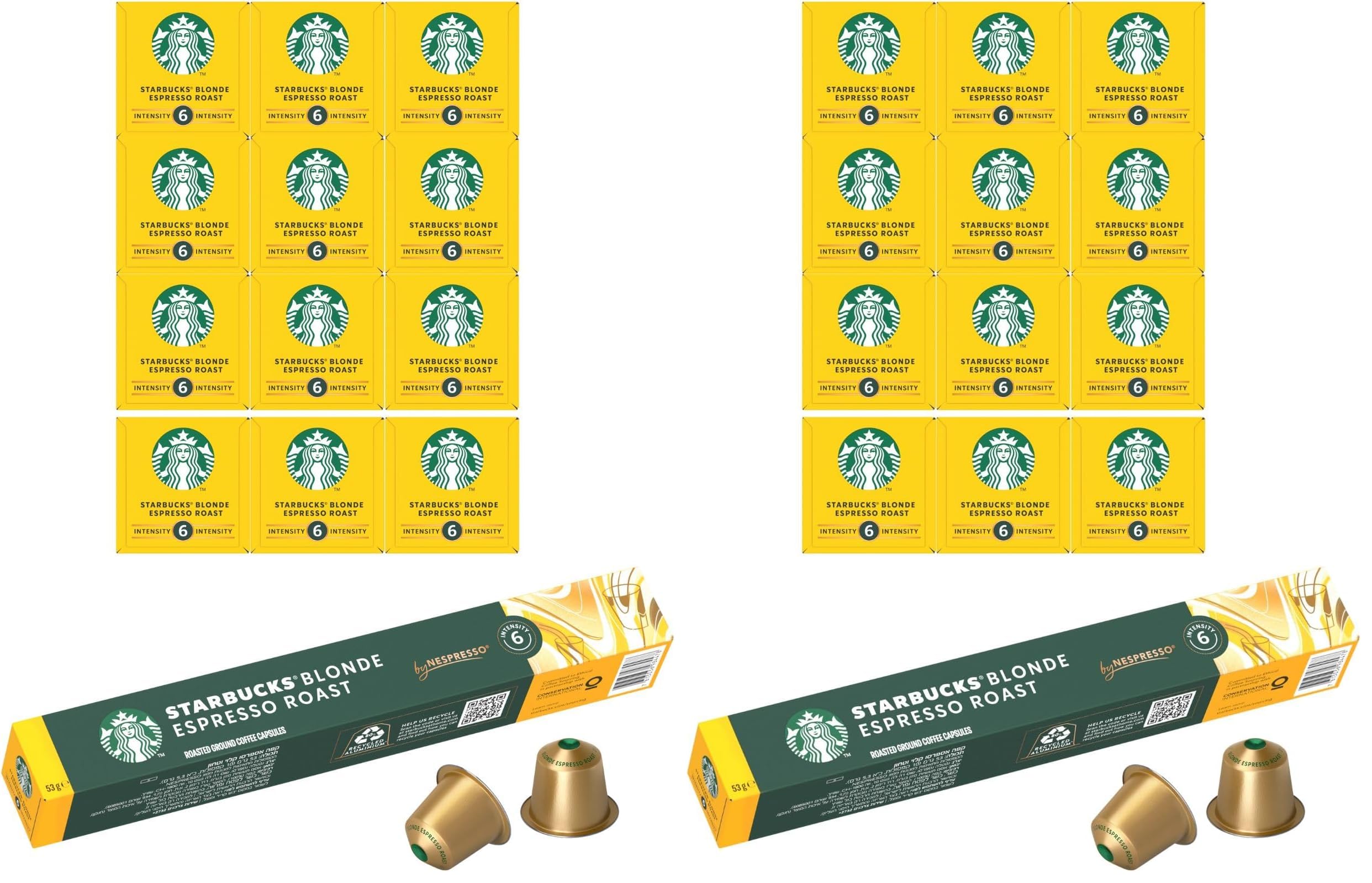 Starbucks By Nespresso Blonde Espresso Kapsül Kahve 12 X 10 Adet (2 paketi)