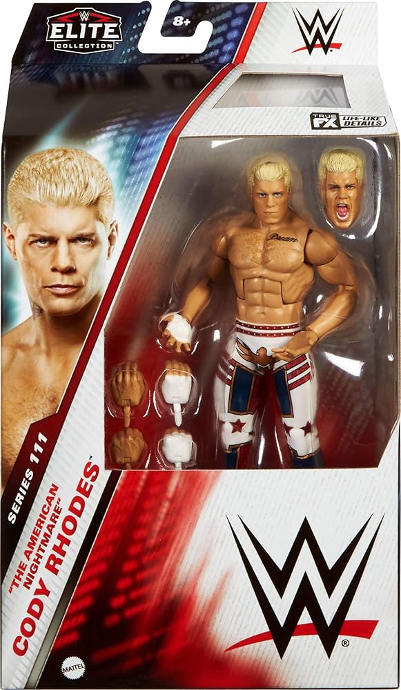 Mattel WWE Elite figurka i akcesoria, 15 cm kolekcjonerska