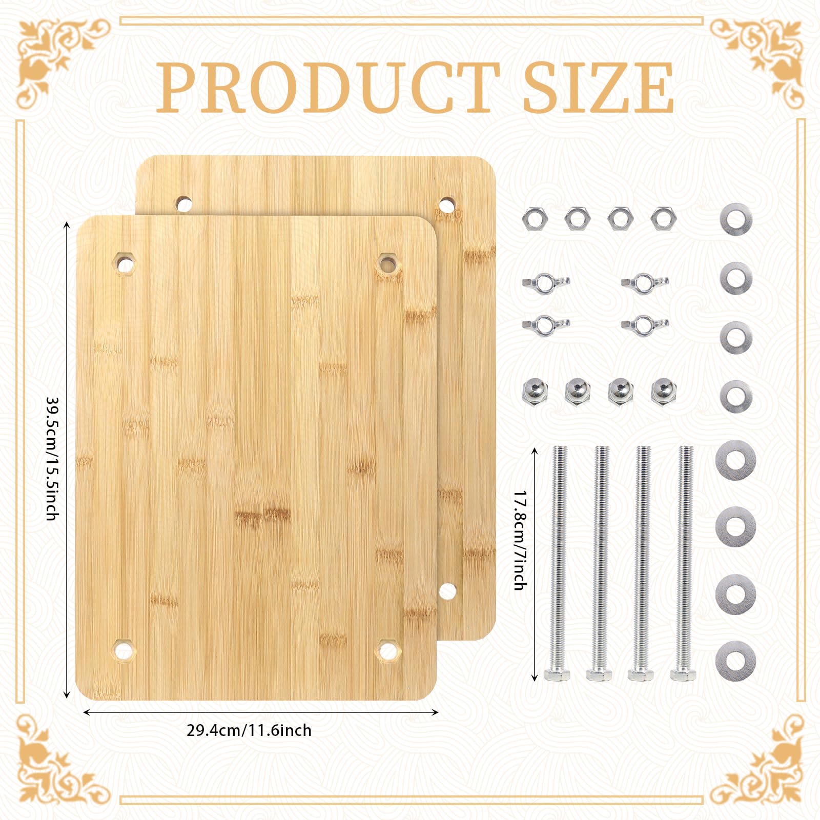 Amazon | DeziWood ブックプレス、ブックプレス機、製本プレス