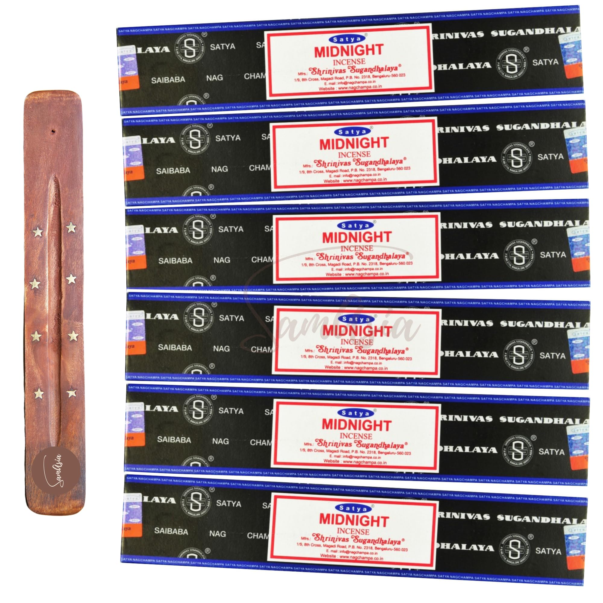 Satya Nag Champa Midnight Incense Sticks