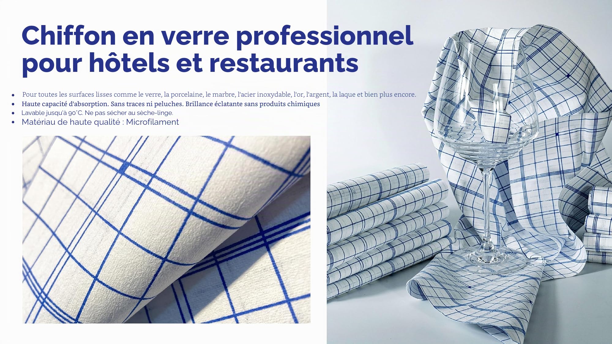 LGC Lot de 6 bouteilles Bormioli Rocco Oriente bleues de 1 l + 1 chiffon sec en microfilament gratuit