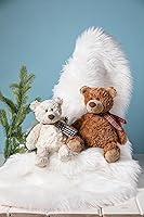 Vista 5 de Mary Meyer Stuffed Animal FabFuzz Soft Toy, 11-Inches, Tiramisu Teddy