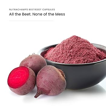 Organic Beetroot Capsules – 180 Count - Beet Root Supplement