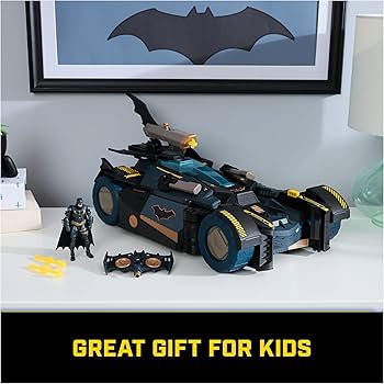 Amazon.com: DC Comics Batman, Ultimate Transforming Batmobile