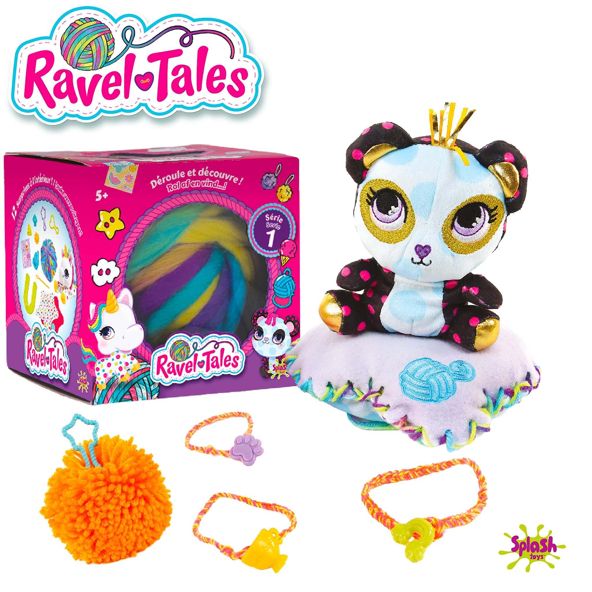 Splash Toys RAVEL Tales - Kreatywne spędzanie czasu - Pakiet niespodzianek do odkrycia - od 5 lat