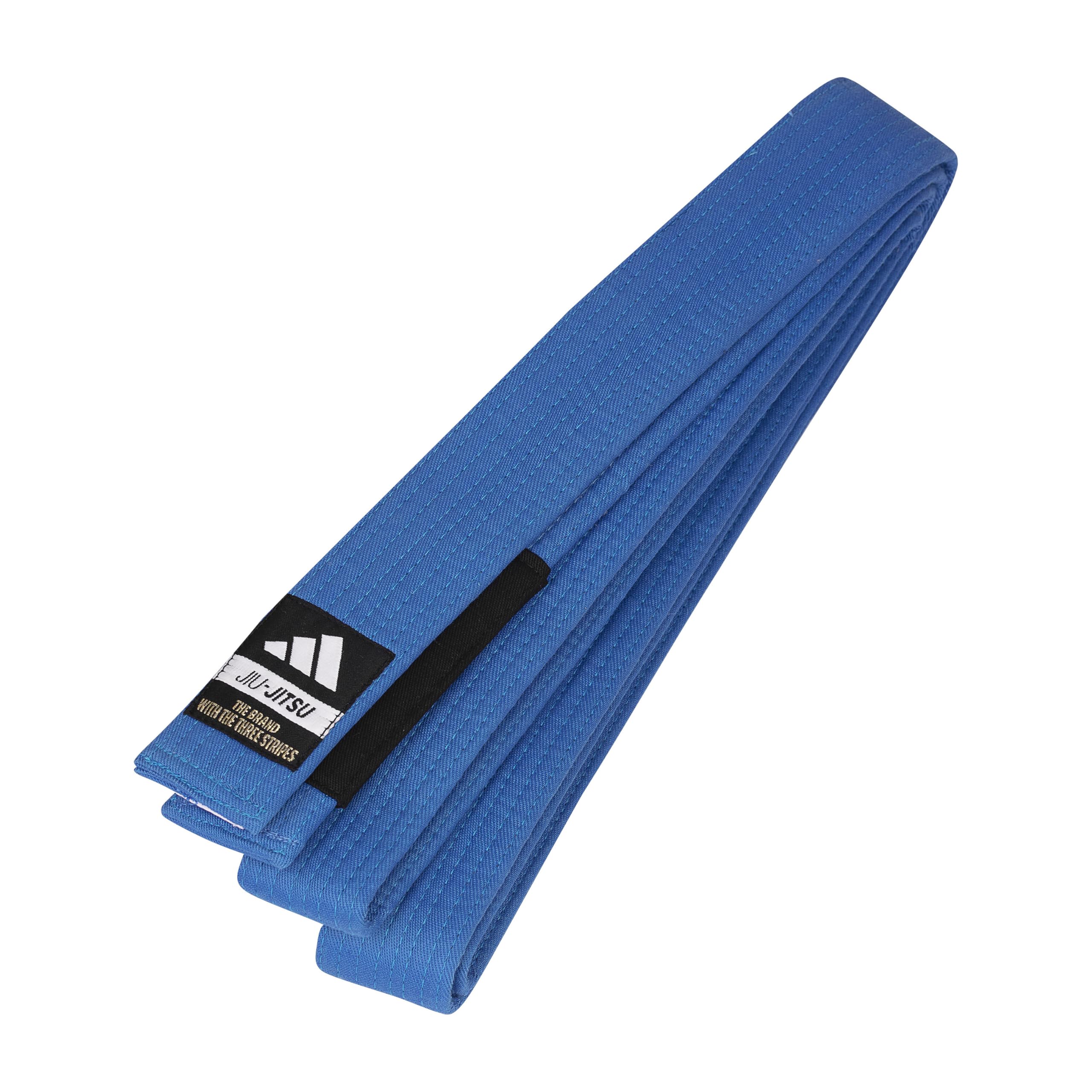Ceinture JJB FightingFilms – Ceinture Bleue, 100% Coton Rigide, Tailles A0 à A5 – Pour Jiu-Jitsu Brésilien