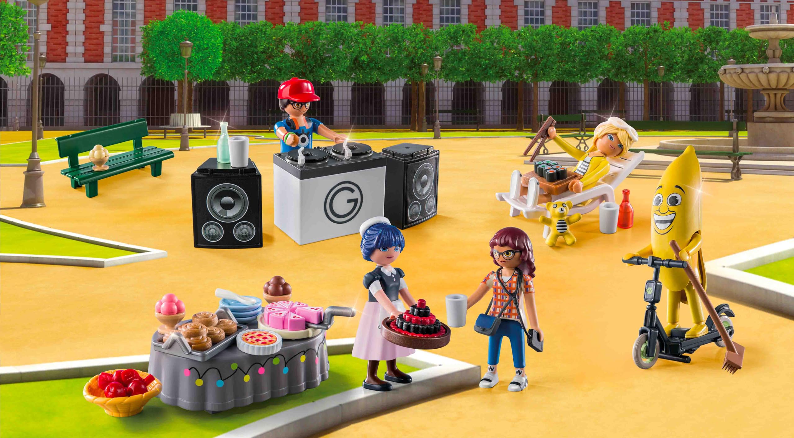 Playmobil 71344 Advent Calendar: Miraculous: Picnic in Paris, Multicoloured - Image 3