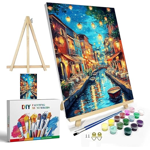Framed Paint by Numbers Kit - $12.99