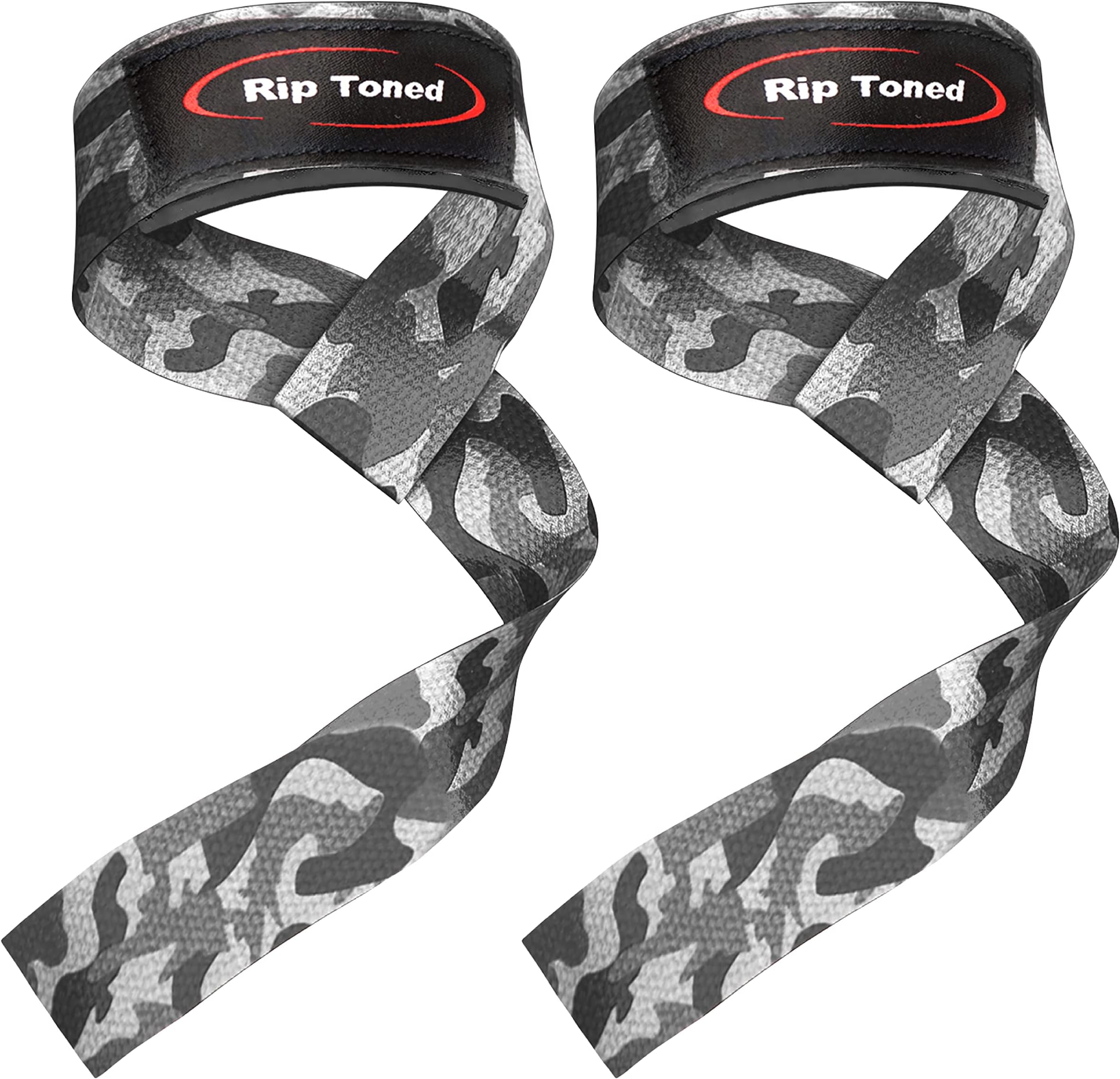 Rip Toned Performance Wrist Straps for Weightlifting – 23" Padded Lifting Straps for Men & Women – Cotton Gym Straps for Deadlifts, Strength Training, Bodybuilding & Powerlifting