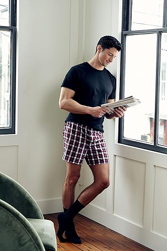 Vista 7 de Gildan Camisetas de cuello redondo, paquete múltiple, estilo G1100, para hombre