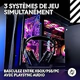 Logitech G Astro A50 LIGHTSPEED, casque gaming sans fil + station d’accueil (Gen 5), PRO-G GRAPHENE, basculement entre 3 systèmes, USB-C vers Xbox, PS5, PC, Nintendo Switch, Switch 2, Bluetooth - Noir - 2