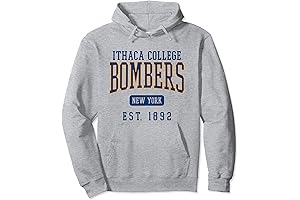 Ithaca College Apparel: Bombers Est. Date Pullover Hoodie