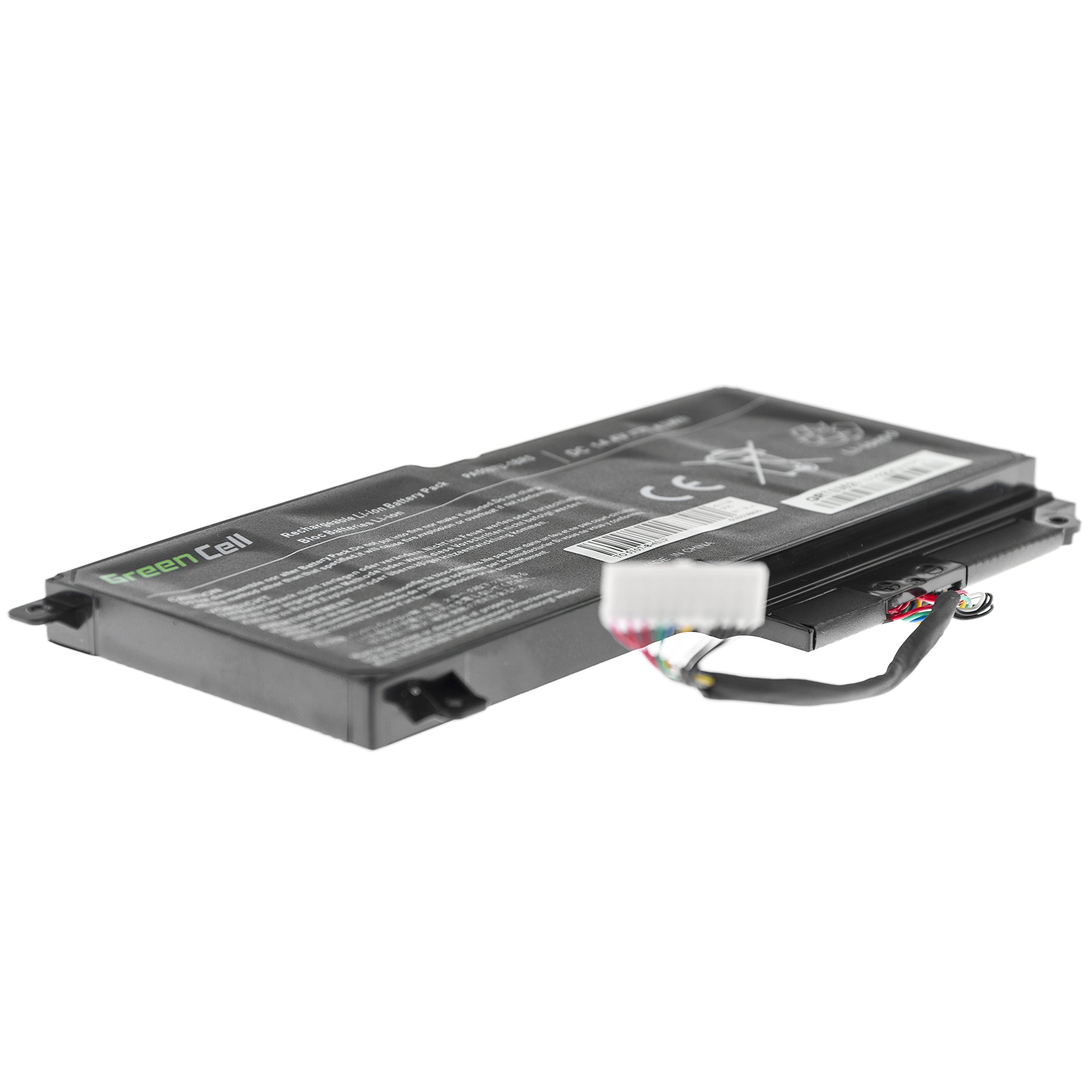 Green Cell Batería Toshiba PA5107U-1BRS para Toshiba Satellite L50-A L50-A-19M L50-A-105 L50-A-106 L50-A-10Q L50-A-16Q L50-A-19N L50-A-1EK P50-A P50-A-11L P50-A-13C P50t-A Pro L50-A L50-A-133 Portátil