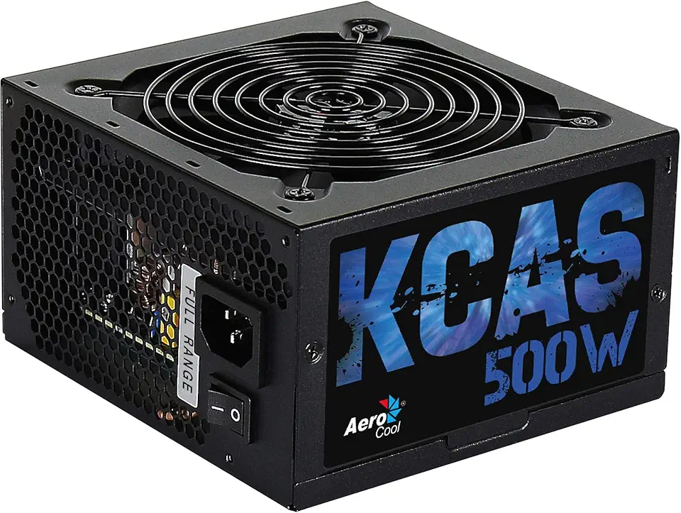 Fonte Gamer ATX KCAS 500W 80 Plus Bronze Aerocool