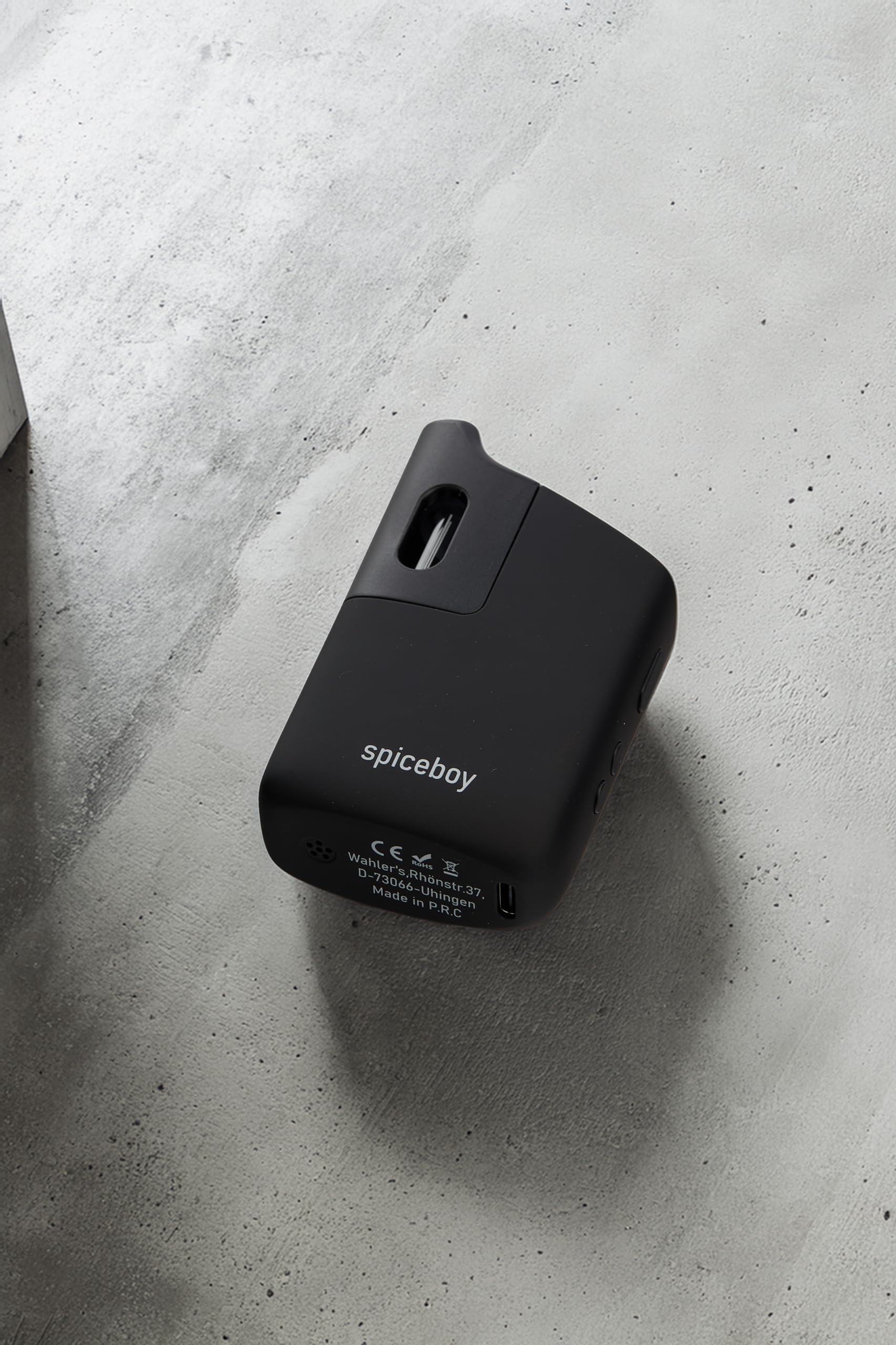SPICEBOY® NANO Vaporizer I Verdampfer für Kräuter I Gradgenau I Konvektion I Oled I USB-C