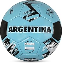 Vizari National Team Soccer Ball - Durable Faux Leather Football for Adult Kids & Youth | Machine-Sewn with 30-Panel Design | Size 3, 4, 5 & Mini | Ideal for Adult, Boys, Girls, and Toddlers