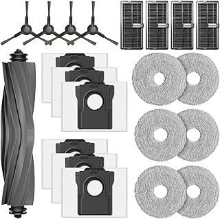 Lot de 21 Accessoires pour Robot Aspirateur Dreame L10s Pro Ultra Heat / L10s Ultra Gen 2 / X30 Ultral/Mova E30 Ultra