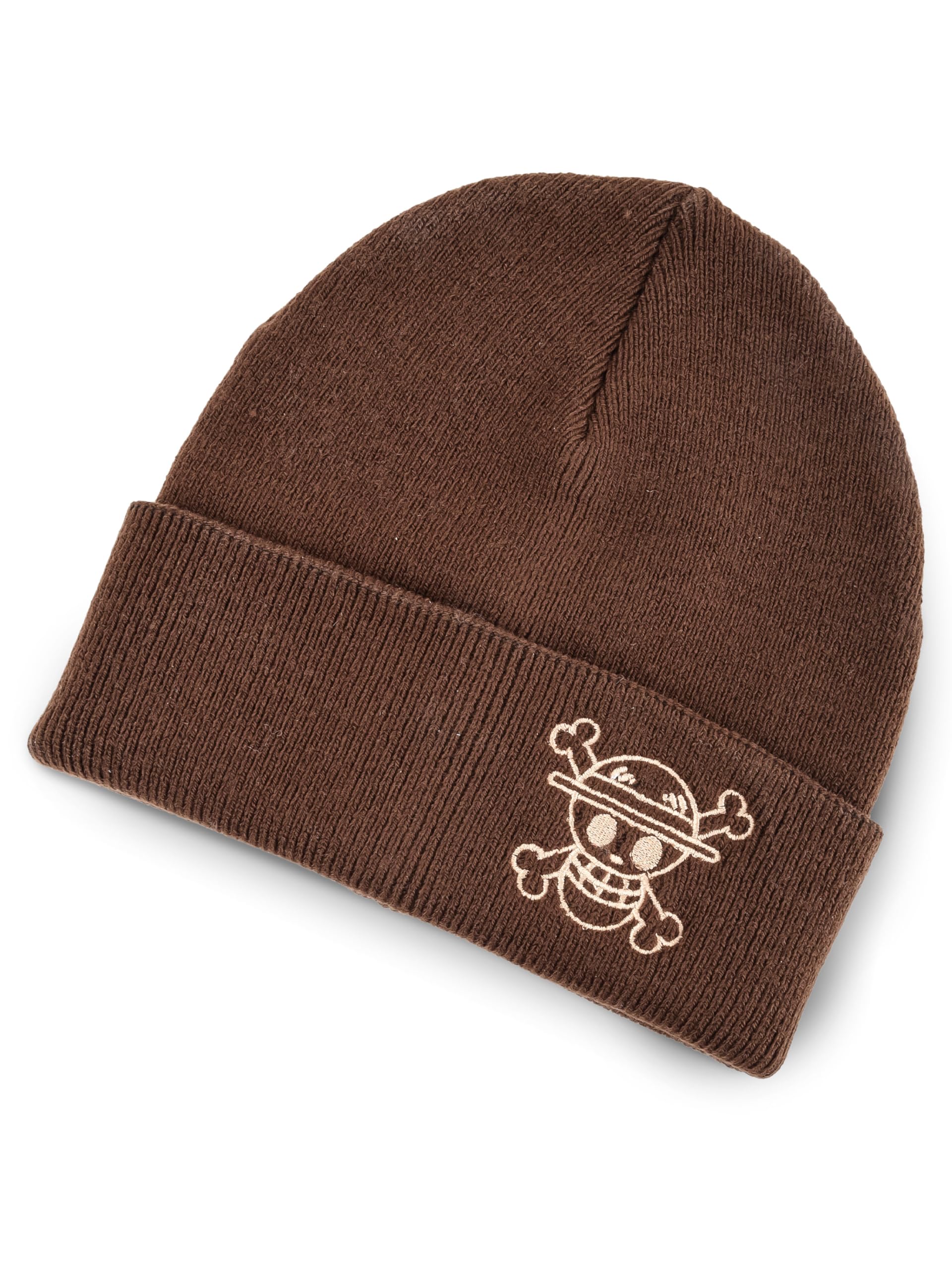 isecai】beanie brown×yellow