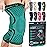 Modvel 2 Pack Knee Brace for Women & Men - Workout Knees Compression Sleeve for Knee Pain Relief Joint Support for ACL, Arthritis, Meniscus Tear Knees Brace for Sports, Rodilleras para Gym Fitness