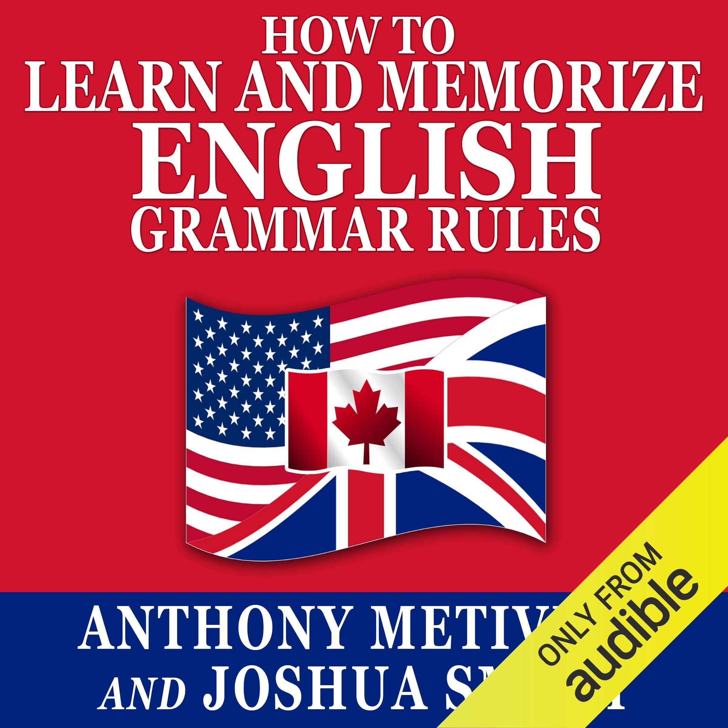 Cover art for How to Learn and Memorize English Grammar Rules