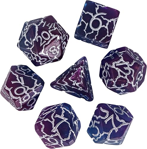 Miniatura 215 de Juego de dados de queso, juego de dados DND poliédricos de resina amarilla para juegos de rol D&D y otros juegos de mesa Dados