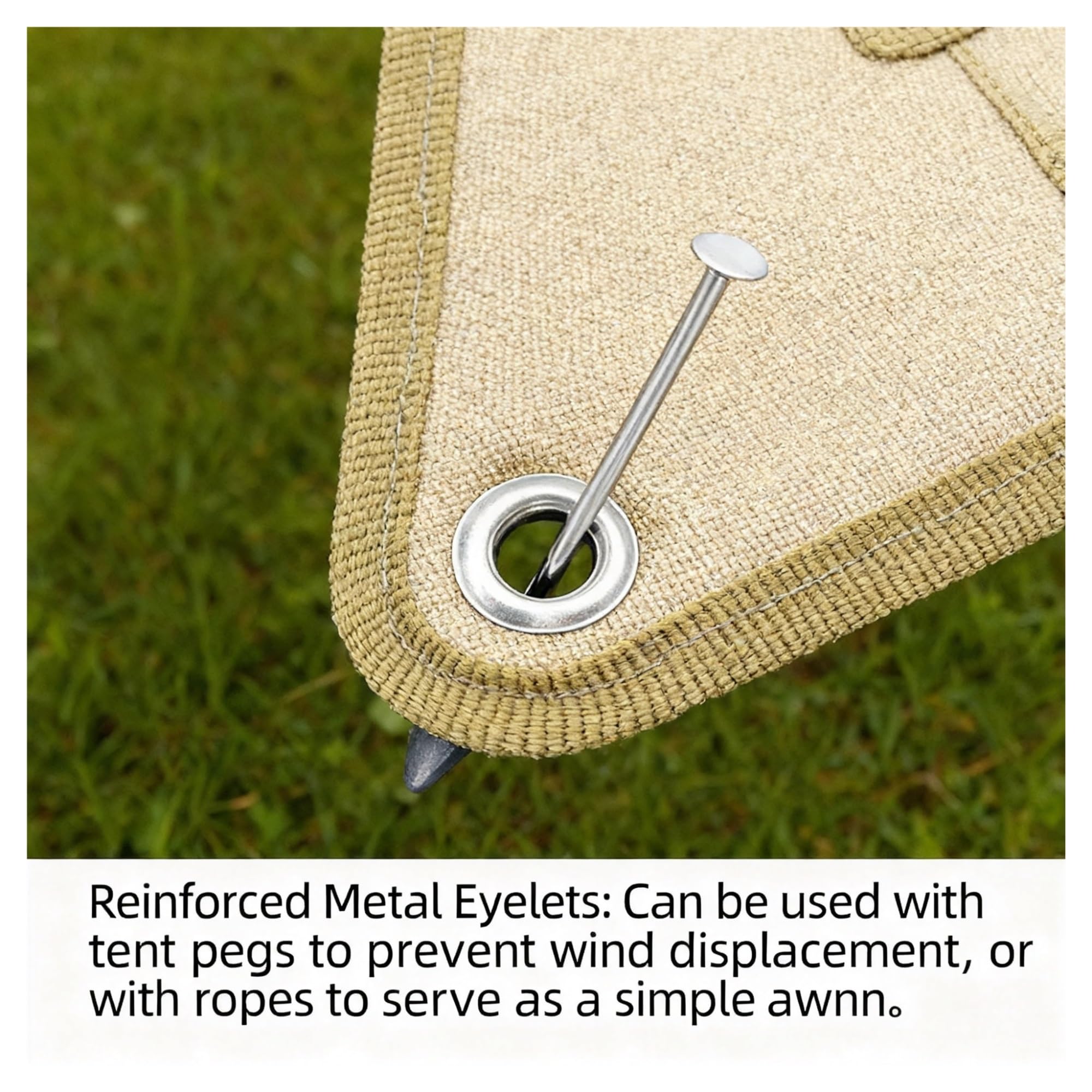 Grand Tapis de Camping imperméable et Pliable